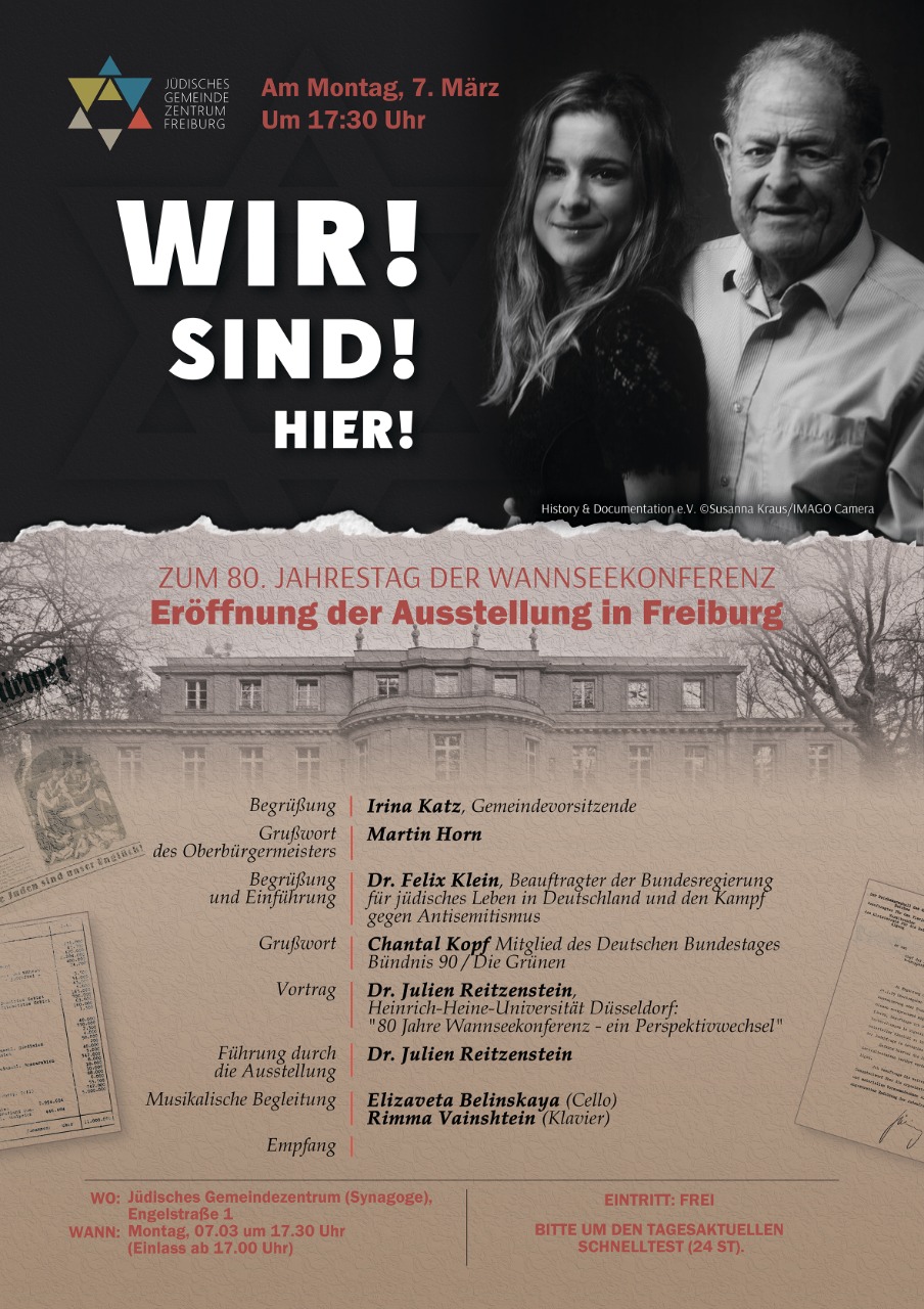 Wir sind hier - Ausstellungseröffnung